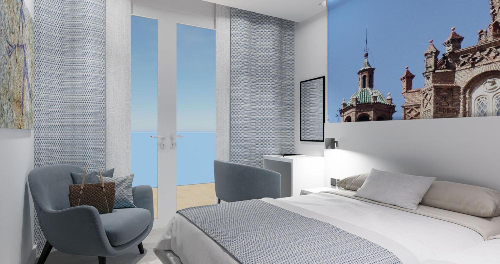 Hotel Villa Espana Бенидорм Экстерьер фото
